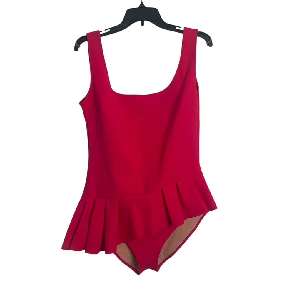 Chiara Boni Hot Pink Ruffle-One Piece Swimsuit